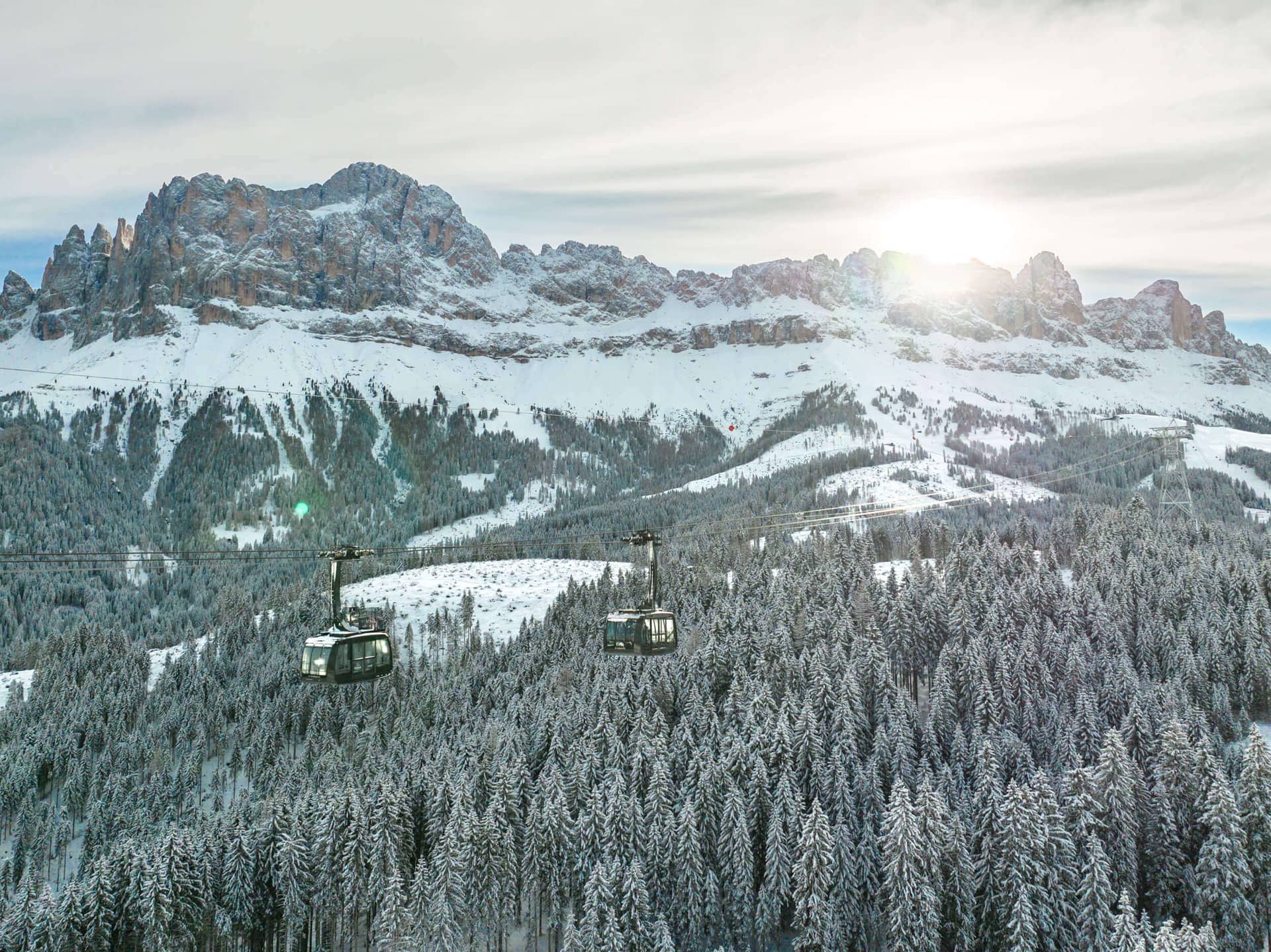 La prima cabinovia-cabrio d'Italia