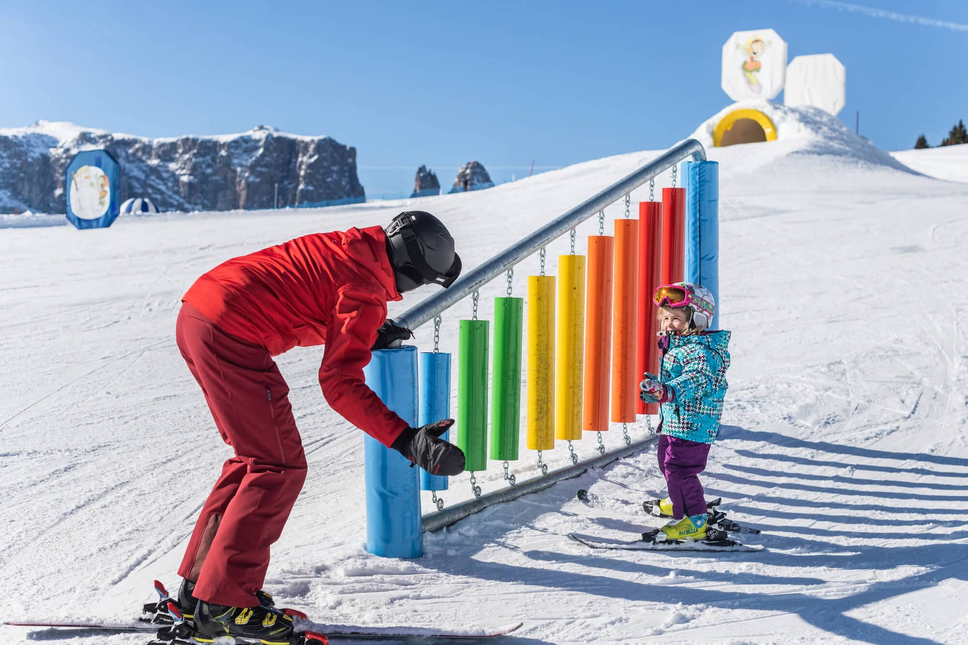 Carezza – divertimento sugli sci per tutta la famiglia